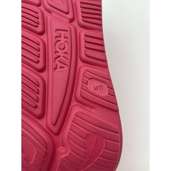 HOKA U ORA RECOVERY SLIDE 3 Raspberry Size 13 Womens 11 Mens New - Picture 5 of 6